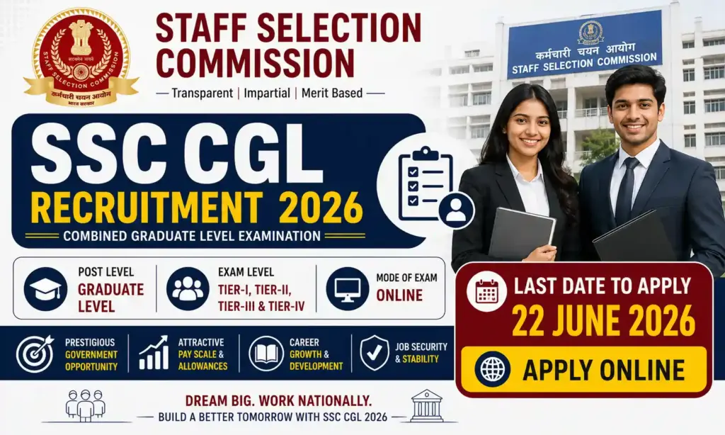 ssc staff selection commission cgl recruitment 2026